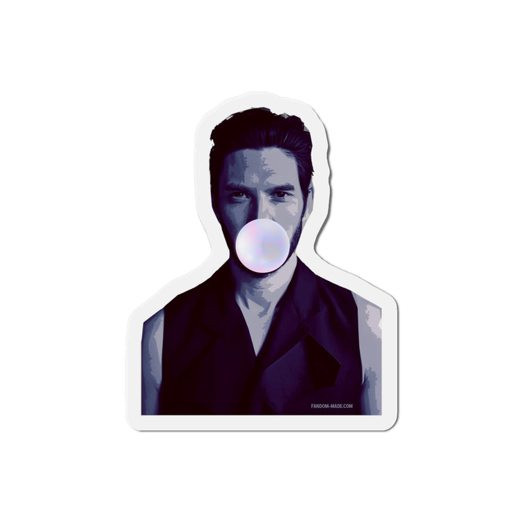 Ben Barnes Bubble Gum Die-Cut Magnet - Fandom-Made