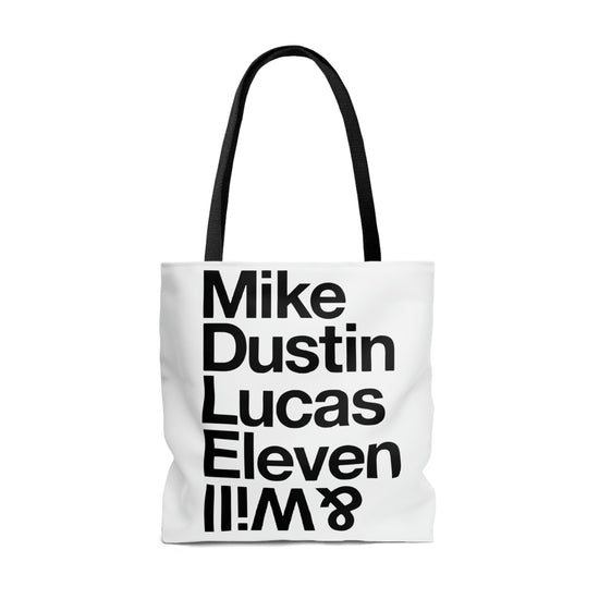 Stranger Things Names Tote Bag - Fandom-Made