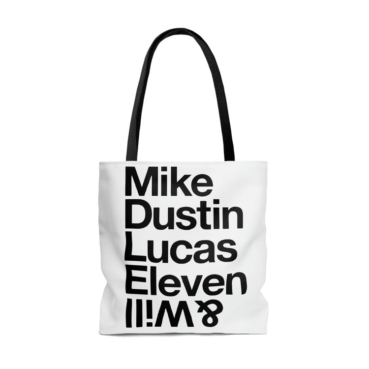Stranger Things Names Tote Bag - Fandom-Made