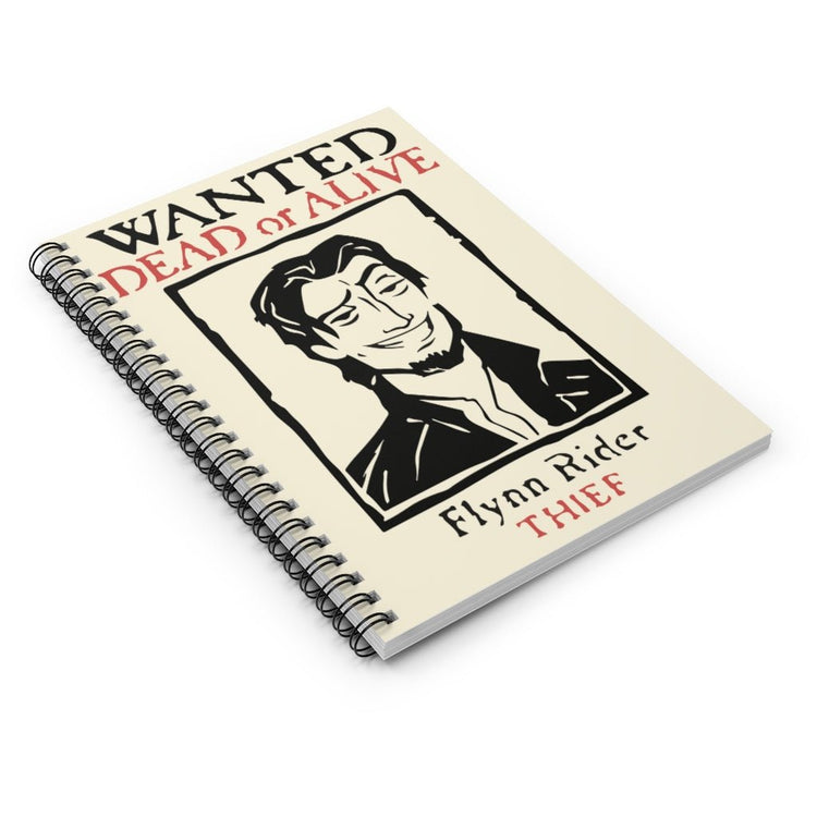 Flynn Rider Notebook - Ruled Line (wanted) - Fandom-Made