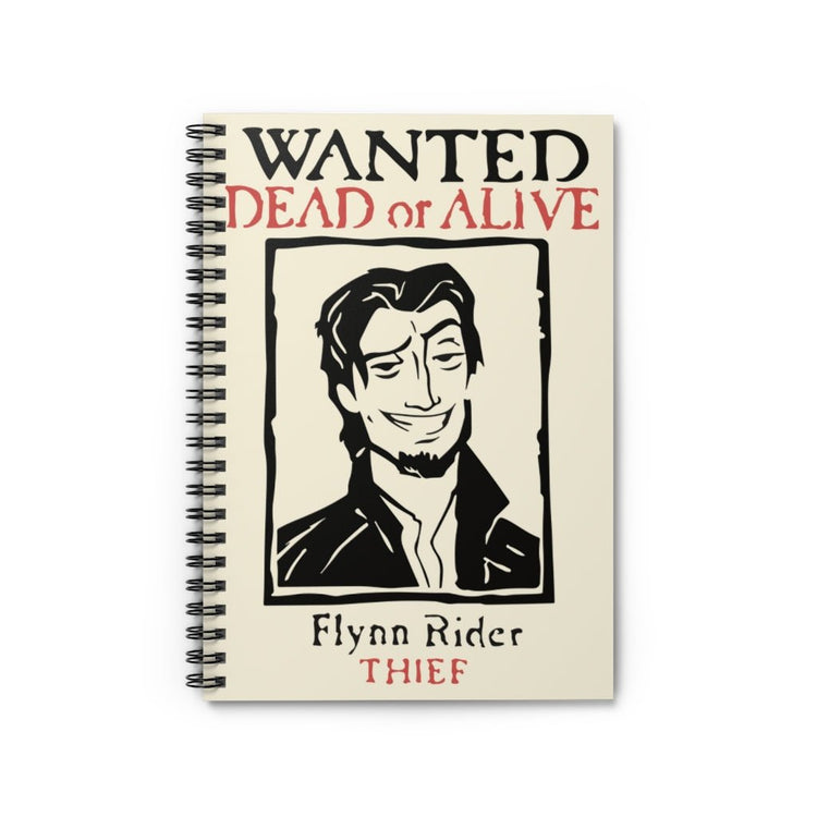 Flynn Rider Notebook - Ruled Line (wanted) - Fandom-Made