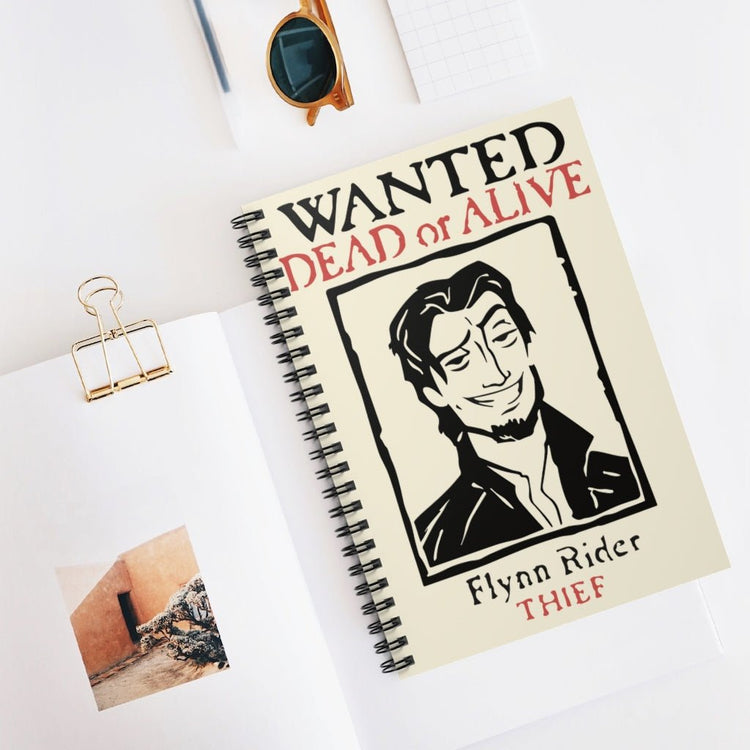 Flynn Rider Notebook - Ruled Line (wanted) - Fandom-Made