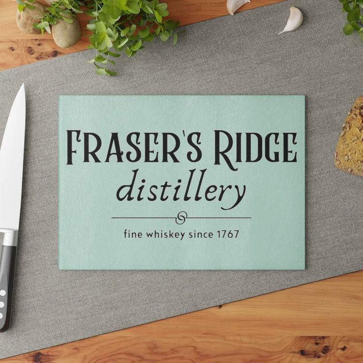 Fraser's Ridge Distillery Glass Cutting Board - Fandom-Made