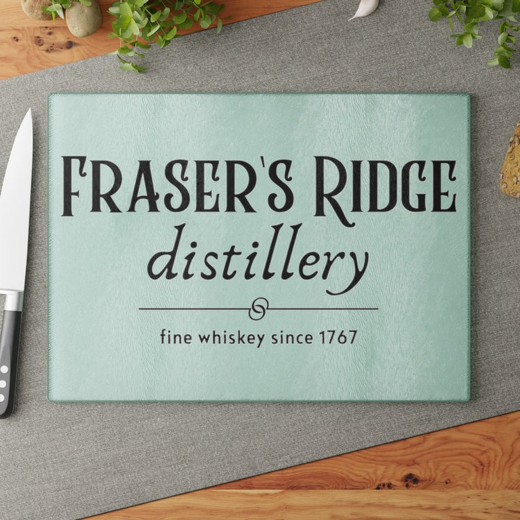 Fraser's Ridge Distillery Glass Cutting Board - Fandom-Made