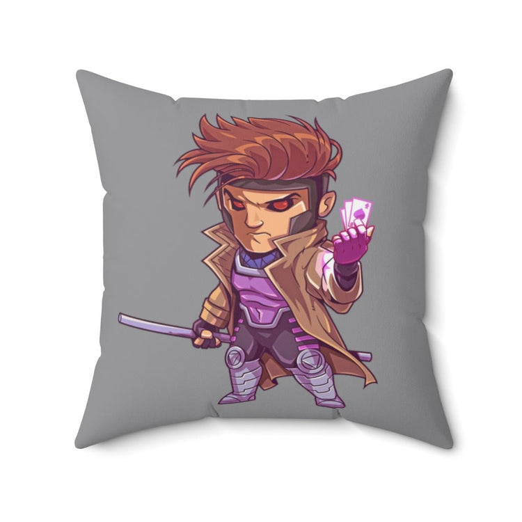 Gambit Square Pillow - Fandom-Made