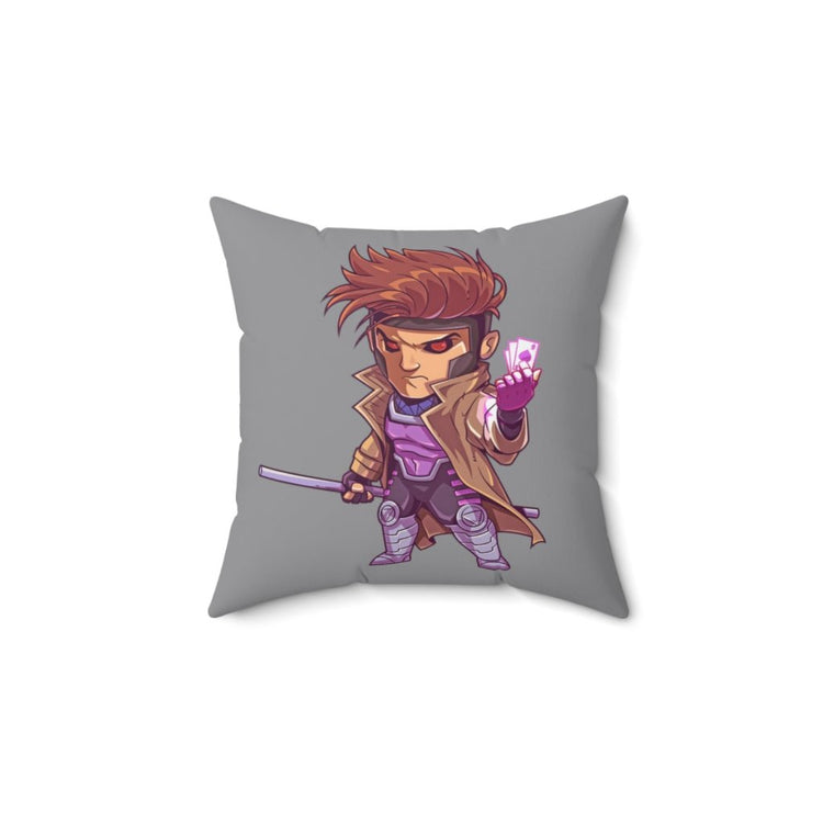 Gambit Square Pillow - Fandom-Made