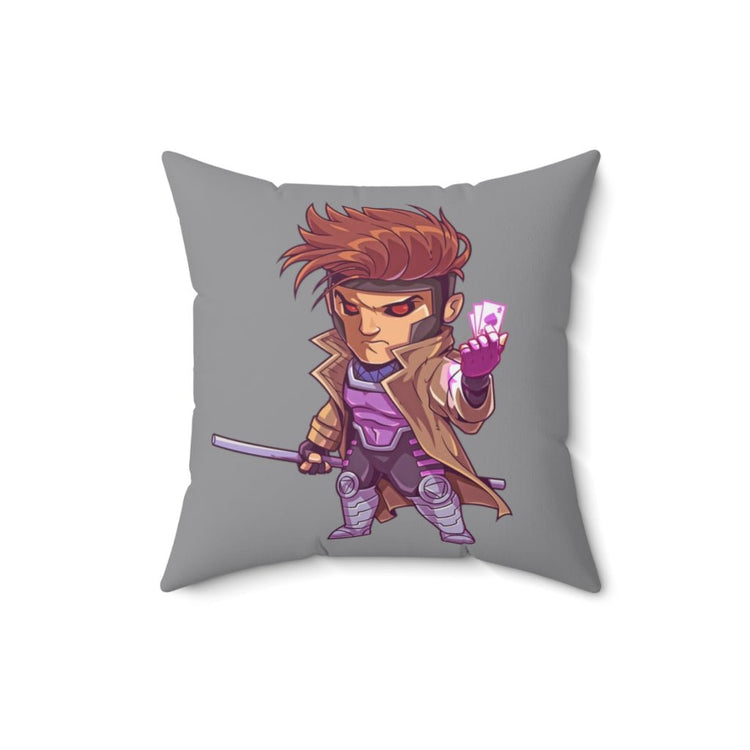 Gambit Square Pillow - Fandom-Made