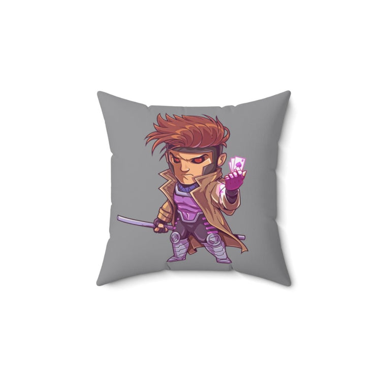 Gambit Square Pillow - Fandom-Made