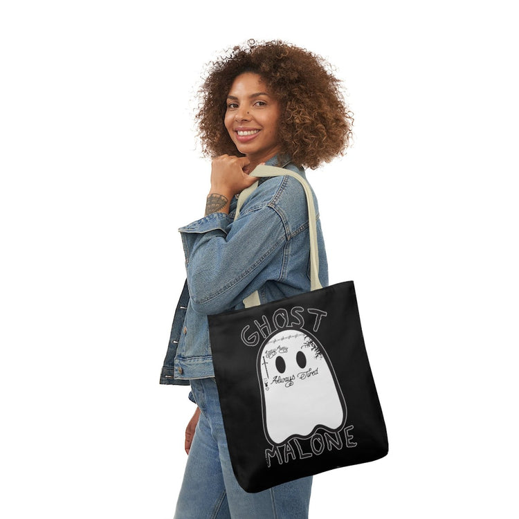Ghost Malone Canvas Tote Bag - Fandom-Made