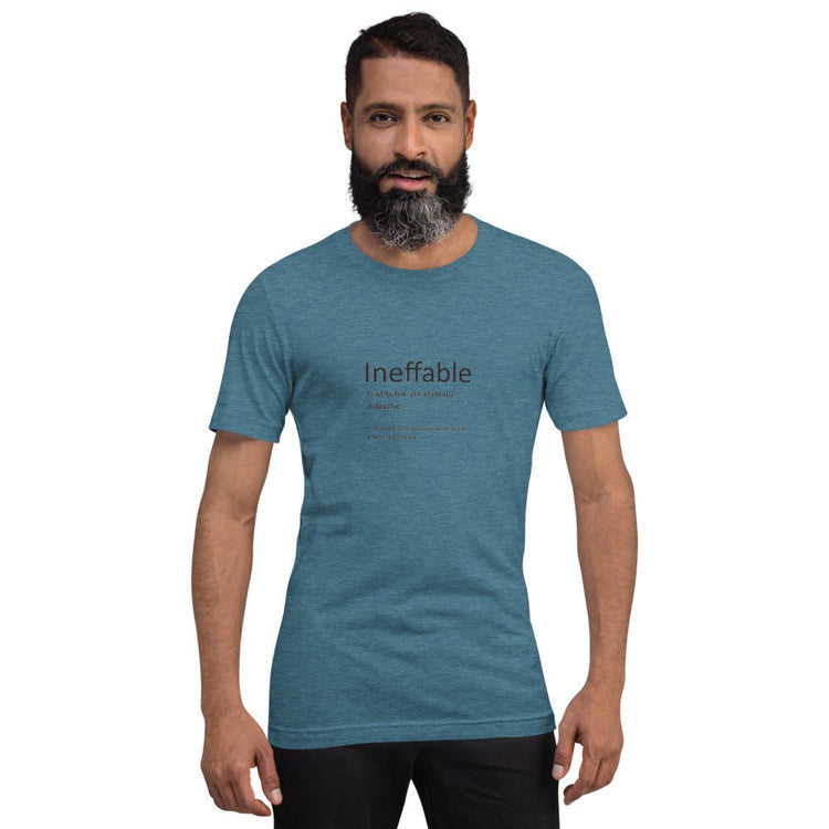 Good Omens Inspired Short-Sleeve Unisex T-Shirt - Ineffable (quote) - Fandom-Made
