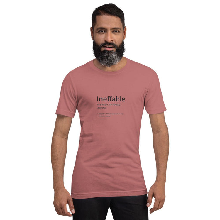 Good Omens Inspired Short-Sleeve Unisex T-Shirt - Ineffable (quote) - Fandom-Made