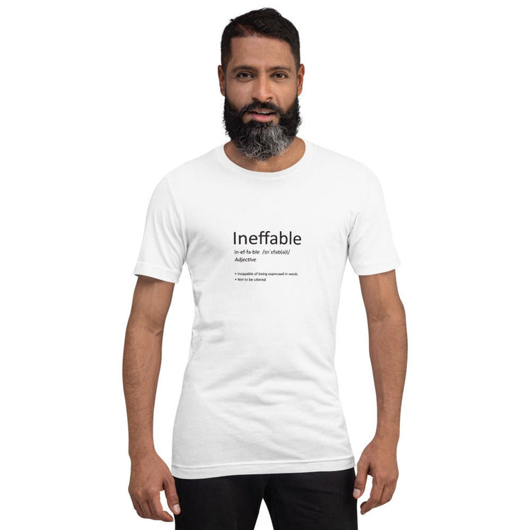 Good Omens Inspired Short-Sleeve Unisex T-Shirt - Ineffable (quote) - Fandom-Made