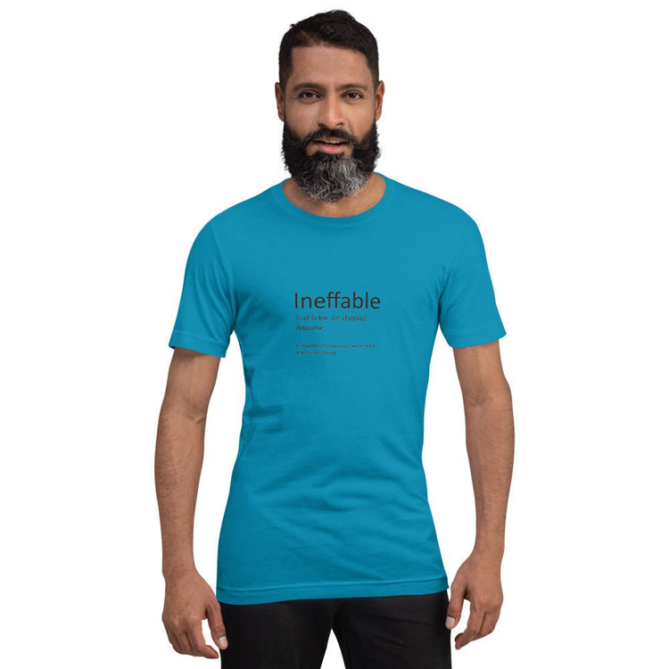 Good Omens Inspired Short-Sleeve Unisex T-Shirt - Ineffable (quote) - Fandom-Made