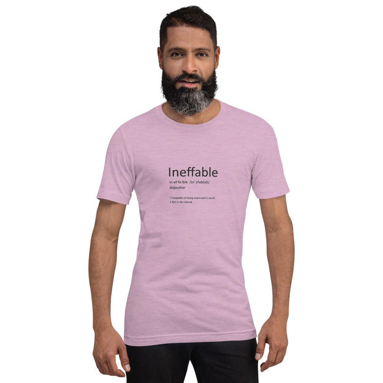 Good Omens Inspired Short-Sleeve Unisex T-Shirt - Ineffable (quote) - Fandom-Made
