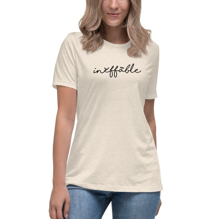 Good Omens Inspired Women's Relaxed T-Shirt - Ineffable - Fandom-Made