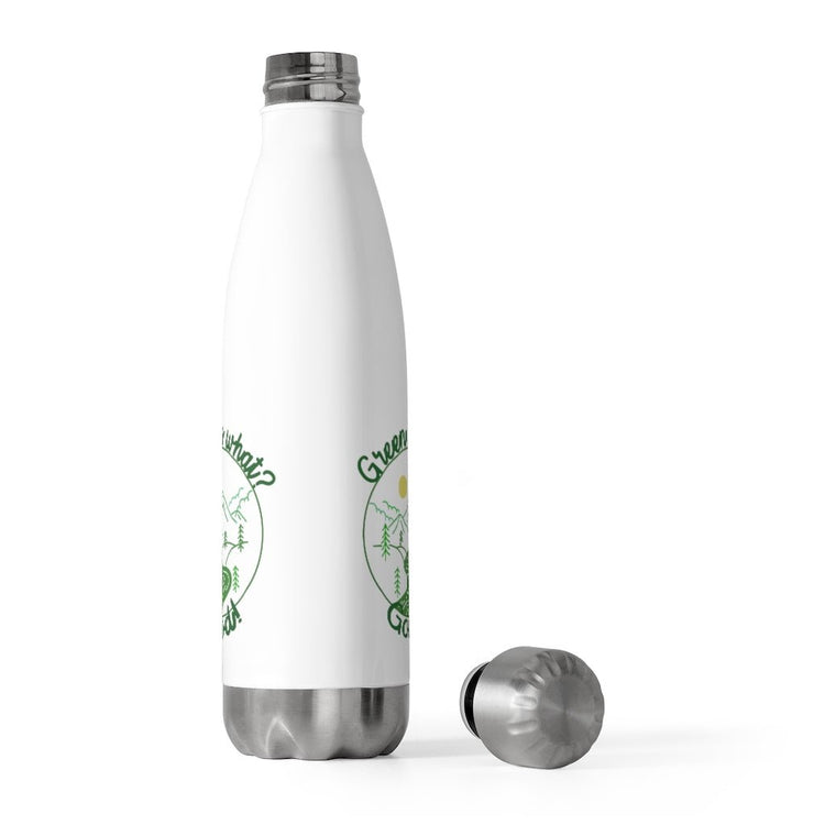 Green is Good 20oz Insulated Bottle - Fandom-Made