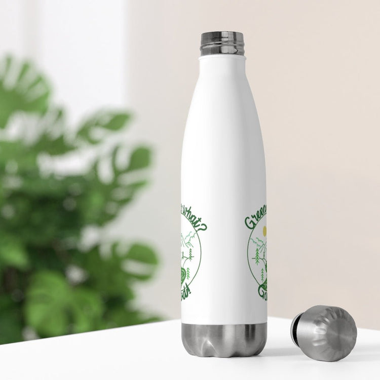 Green is Good 20oz Insulated Bottle - Fandom-Made