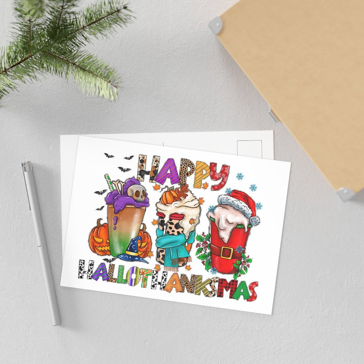 Happy HalloThanksmas Postcards - Fandom-Made
