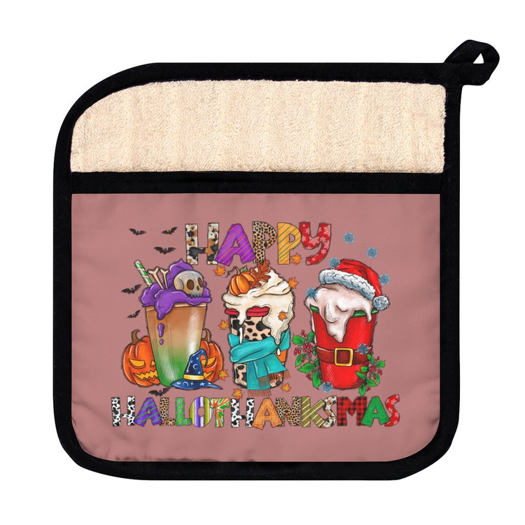 Happy HalloThanksMas Pot Holder - Fandom-Made