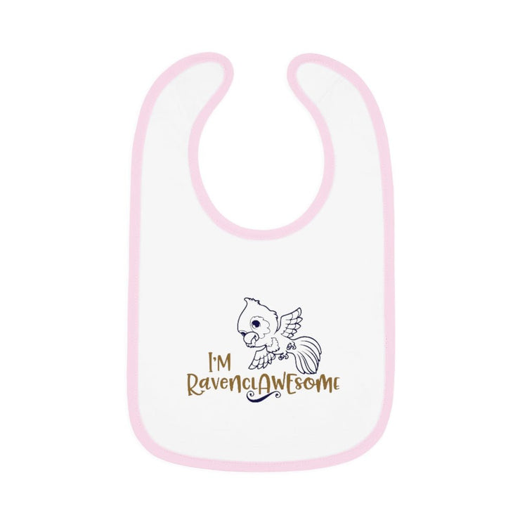 Harry Potter - Ravenclawsome Baby Contrast Trim Jersey Bib - Fandom-Made