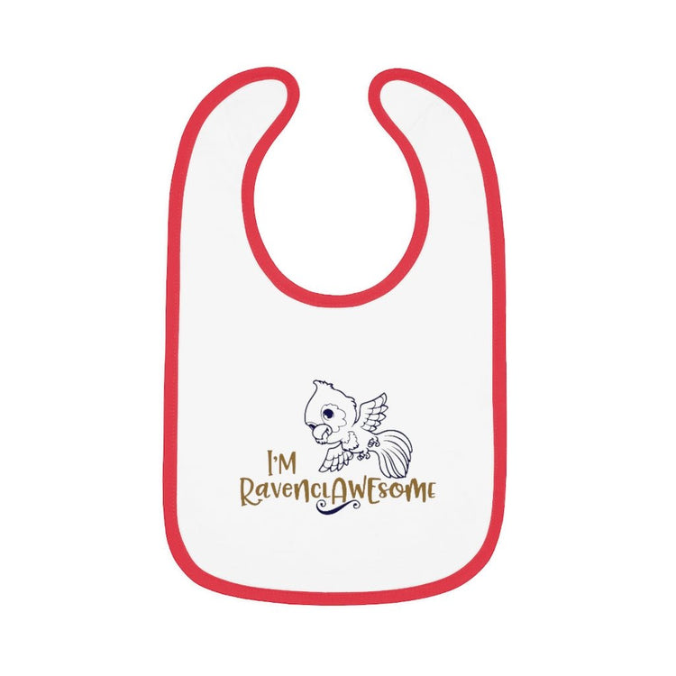 Harry Potter - Ravenclawsome Baby Contrast Trim Jersey Bib - Fandom-Made