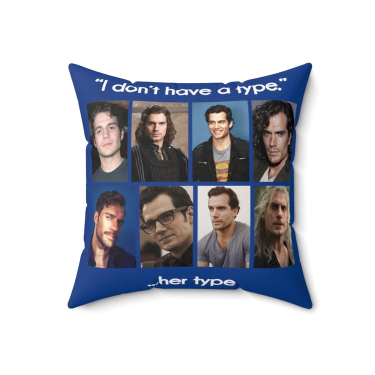 Henry Cavill Pillow (I Don't Have a Type) - Fandom-Made