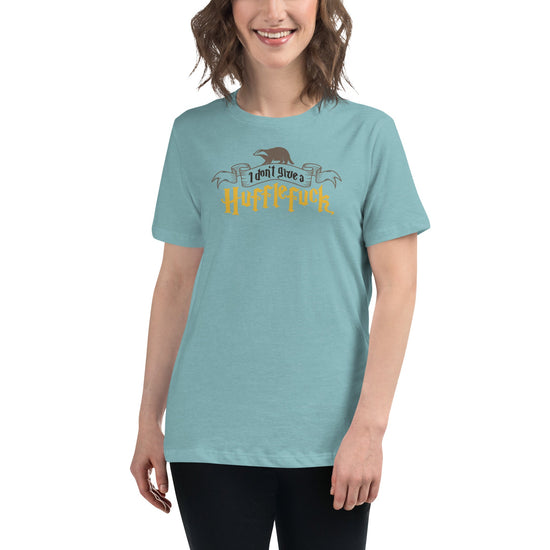 I Don't Give a Hufflefuck Women's Relaxed T-Shirt - Fandom-Made