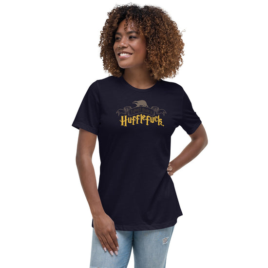 I Don't Give a Hufflefuck Women's Relaxed T-Shirt - Fandom-Made