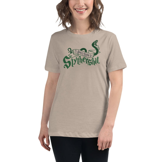 I Don't Give a Slythershit Women's Relaxed T-Shirt - Fandom-Made