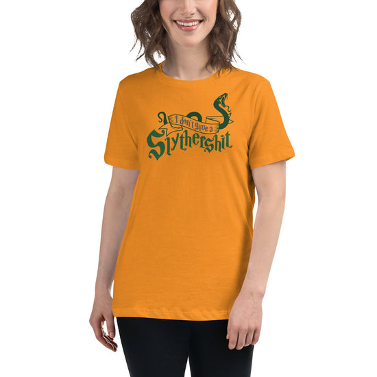 I Don't Give a Slythershit Women's Relaxed T-Shirt - Fandom-Made
