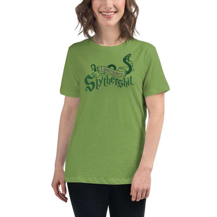 I Don't Give a Slythershit Women's Relaxed T-Shirt - Fandom-Made