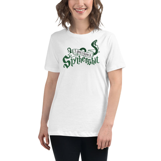 I Don't Give a Slythershit Women's Relaxed T-Shirt - Fandom-Made