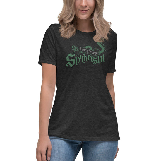 I Don't Give a Slythershit Women's Relaxed T-Shirt - Fandom-Made