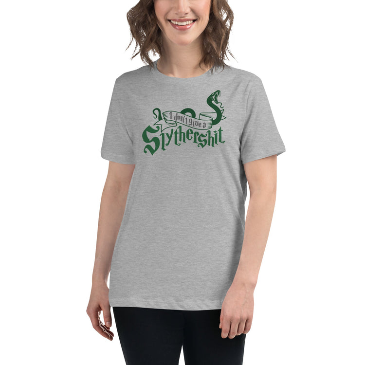 I Don't Give a Slythershit Women's Relaxed T-Shirt - Fandom-Made