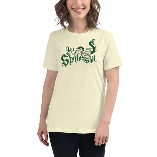 I Don't Give a Slythershit Women's Relaxed T-Shirt - Fandom-Made