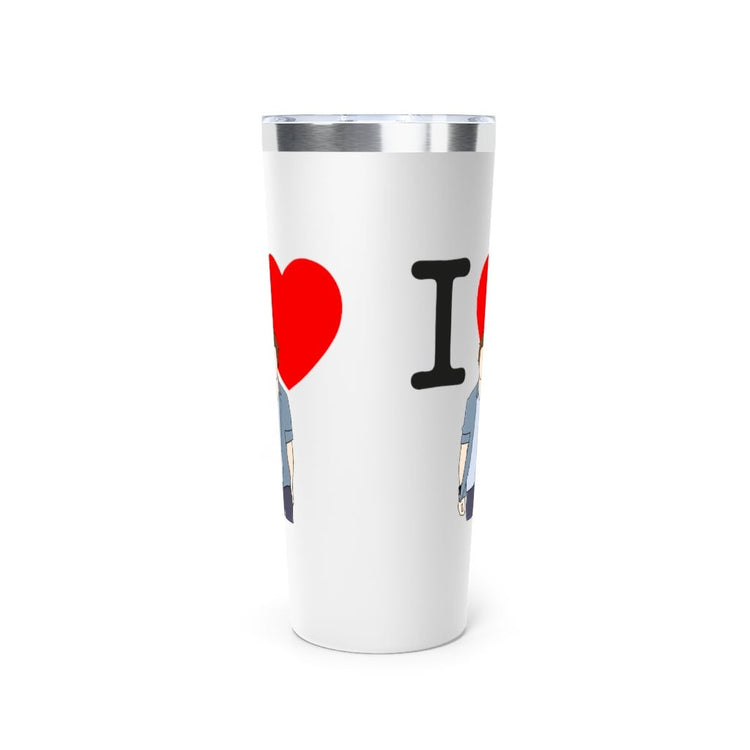 I ❤️ Edward Insulated Tumbler, 22oz - Fandom-Made