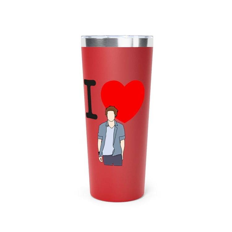 I ❤️ Edward Insulated Tumbler, 22oz - Fandom-Made