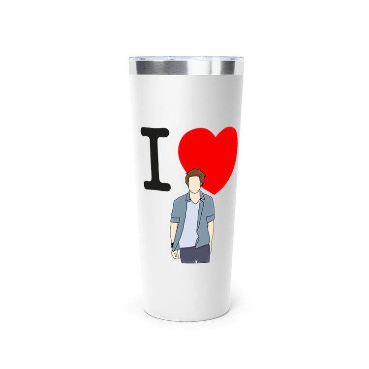 I ❤️ Edward Insulated Tumbler, 22oz - Fandom-Made