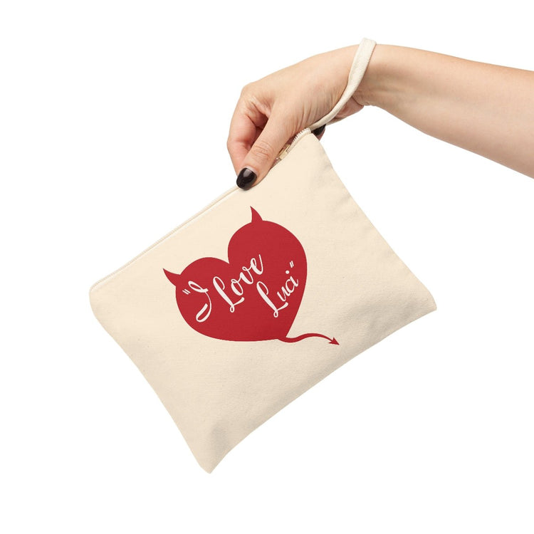 I Love Luci Zipper Pouch - Fandom-Made