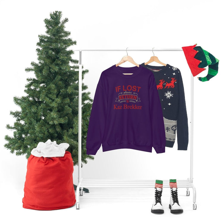 If Lost, Return to Kaz Brekker Sweatshirt - Fandom-Made