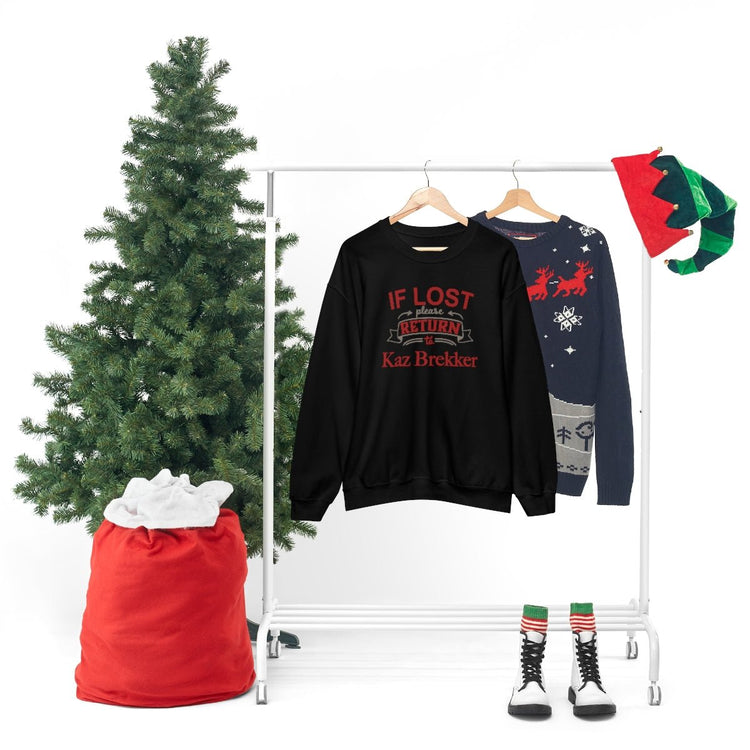 If Lost, Return to Kaz Brekker Sweatshirt - Fandom-Made