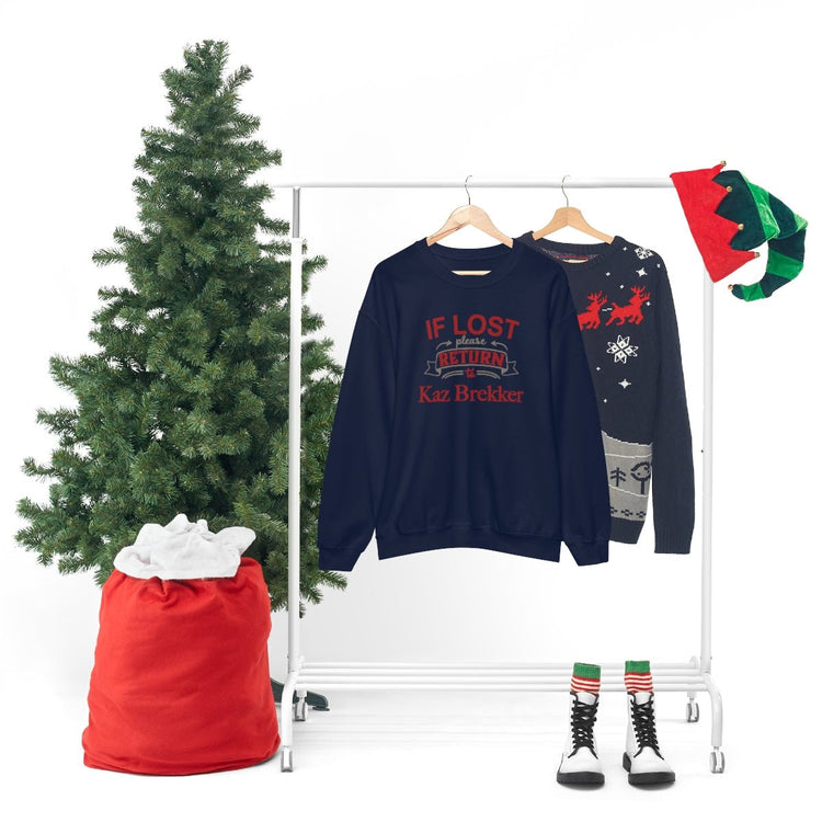 If Lost, Return to Kaz Brekker Sweatshirt - Fandom-Made