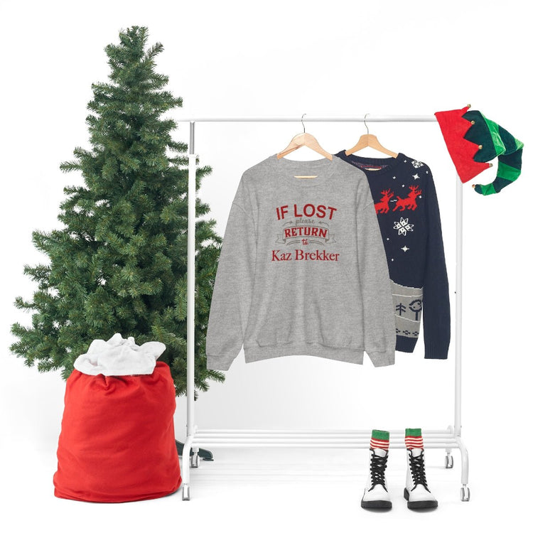 If Lost, Return to Kaz Brekker Sweatshirt - Fandom-Made