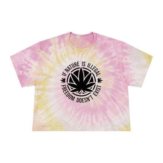 If Nature Is Illegal Crop Tee - Fandom-Made