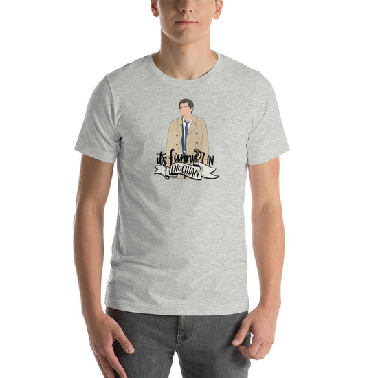 It's Funnier in Enochian (Castiel) Unisex t-shirt - Fandom-Made