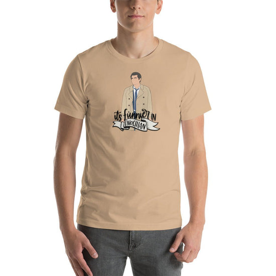 It's Funnier in Enochian (Castiel) Unisex t-shirt - Fandom-Made