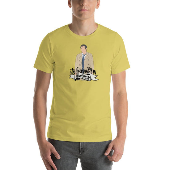 It's Funnier in Enochian (Castiel) Unisex t-shirt - Fandom-Made