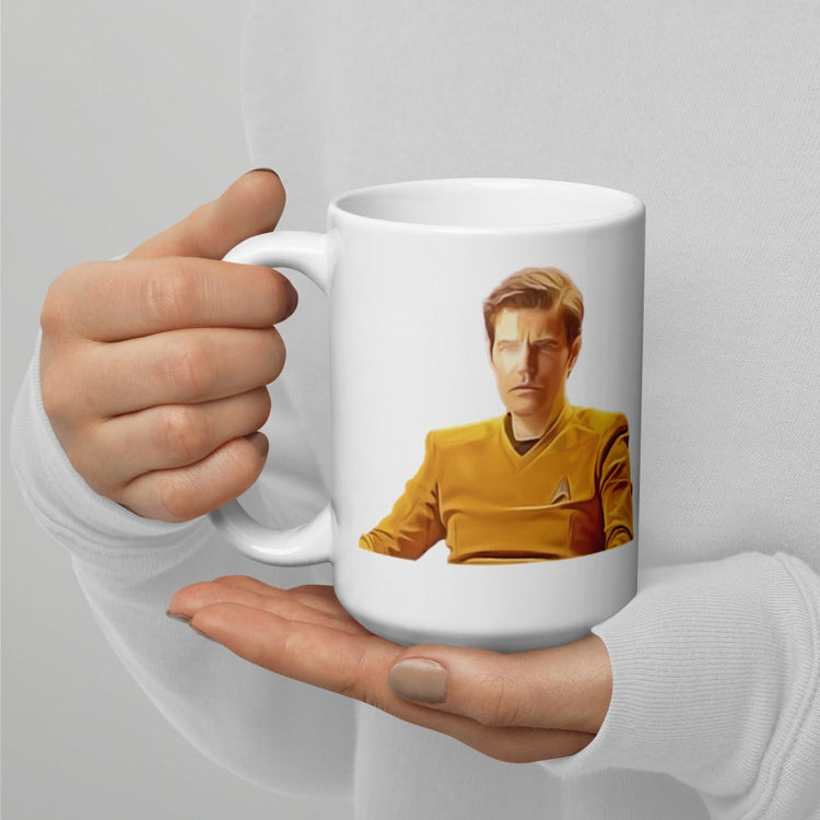 James T. Kirk White glossy mug - Star Trek: Strange New Worlds - Fandom-Made