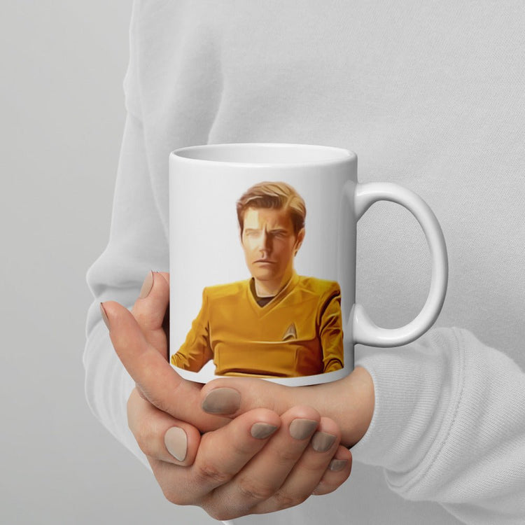 James T. Kirk White glossy mug - Star Trek: Strange New Worlds - Fandom-Made