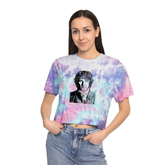 Jamie Fraser Women's Tie-Dye Crop Tee - Fandom-Made